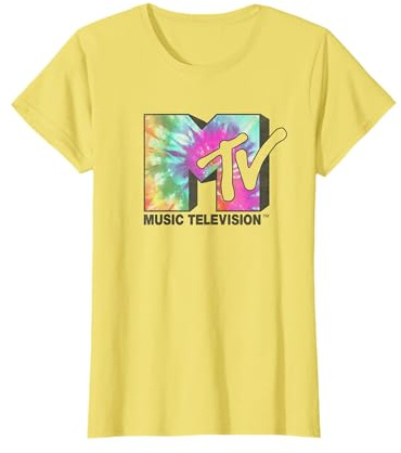 MTV Logo Classic Tie Dye T-Shirt