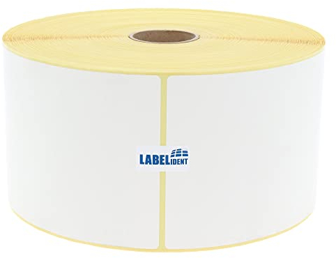 Versandetiketten DHL, DPD, Fedex, GLS, Hermes, UPS - 4x6 Zoll - 101,6 x 152,4 mm - 1.500 Thermo-Eco Papier Etiketten auf 1 Rolle(n), 40 mm, Thermodirekt, Trägerperfo.