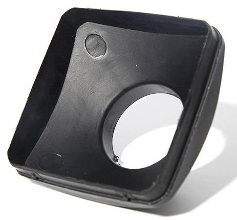FUBESK Schwarze Einlochauslass-Abdeckung für Luft, Diesel, Standheizung, LKW, Heizung, Ersatzteile, 75 mm