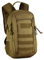 Mini Backpack Wasserdichter Taktischer Rucksack Militärisch Schulrucksack 12L Laptoptasche für Outdoor Sport Camping Trekking, Braun