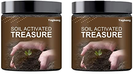 Sysdisen 100 g/200 g Bodenaktivator, bodenaktivierter Schatz, Bodenaktivierungs Topfmischung, Premium-Bodenaktivatoren für Hochbeete, Bodenessenz Blumendünger