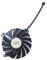 MAHIE Nouveau 85MM 4PIN 0.35A CF-12915S RTX 3050 3060 Ti Ventilateur GPU, Compatible for INNO3D GeForce RTX 3060 TI 3060 3050 Ventilateur de Carte Graphique Cheerfully (Color : A)