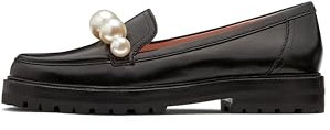 kate spade new york Posh Pearl Damen-Loafer, Schwarz, 38.5 EU