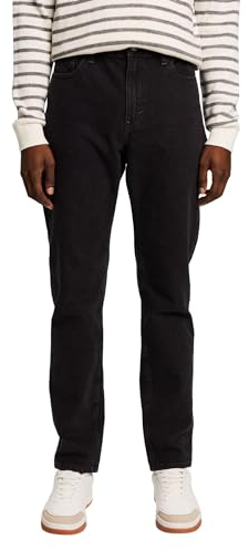ESPRIT Herren 014ee2b309 Jeans, 911/Black Dark Wash, 33W x 32L