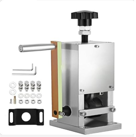 Langjiee Portable Wire Stripping Machine Hand Crank Cable Stripper For Metal Wire Recycle Wire Cable Stripper Stripping1.5-25mm