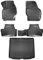 fussmattenprofi.com 3D Gummimatten & Kofferraumwanne Set für Volvo XC-60 (1.Gen) Baujahr 2008-2017 | Hoher Rand Allwetter Auto Fussmatten I TPE Geruchlos rutschfest Fußmatten Zubehör
