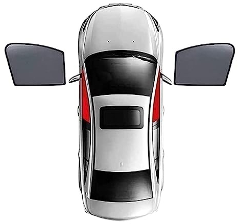 Auto Fenster Sonnenschutz Für VW New Caddy,Vorne Hinten Seitenscheibe Atmungsaktives Staubschutz PrivatsphäRe Schutz Sonnenblende,A-2pcs Front Window