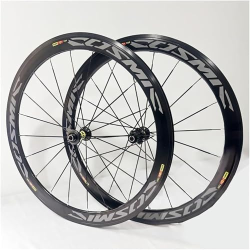 Set Di Ruote For Bici Da Corsa 700C, Cerchio For Bici Da Corsa In Lega Di Alluminio A Doppia Parete Da 40/50 Mm, Ruote For Bicicletta Super Leggere, Freno C/V, Ruota For Bicicletta A 7, 8, 9, 10, 11 V