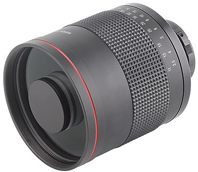 Obiettivo Teleobiettivo a Specchio da 900 Mm F8.0 per Fotocamera AI Mount Er Prime Lens con Mirro Ideale per la Fotografia a Distanza