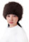 Lina & Lily Damen Winter Stirnband Kunstpelz mit Gummizug (Dunkelbraun)