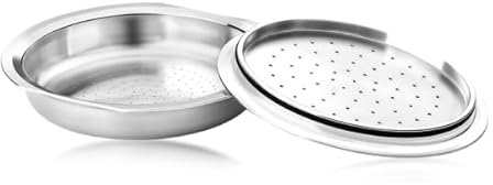 HELLOCAPS Dosette Capsule Réutilisable Inox Rechargeable Compatible Senseo Permanente Filtre À Remplir Accessoire Original Écologique Durable pour Café