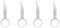 JZK 4Pcs Car Radio Removal Tool Key, DIN Release Keys Set, Car Radio Release Key Extraction Unloading Tool, for Focus, Fiesta, Audi, VolksWagen, Mercedes Benz, BMW, Bora, Golf, Jetta, Ford, Citroen