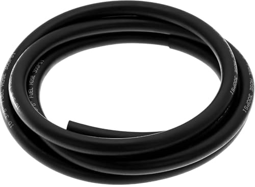 Meskular 10mm NBR Fuel Line Hose 5M, for Petrol, Oil, Diesel, Brake Fluid