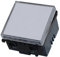 1 MODULO PULSANTE PORTANOME, NERO, COMPATIBILE CON VIMAR ARKE', PULSANTE A 2 MODULI, CAMPANELLO, INGRESSO, MODULI E FRUTTI 100% COMPATIBILI, MATERIALI DI ALTA QUALITA'