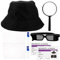 CIYODO 1 Juego Disfraz de Detective Halloween Sombrero Gafas Accesorios de Role Play Fiestas Temáticas Cosplay