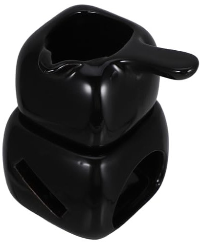 INOOMP Tasse à Fondue Céramique Multifonctionnelle pour Chocolat et Desserts Creuset Compact pour Cuisine pour Dîner et Cafés