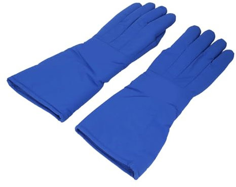 Marhynchus Kryogene, 42 Cm Kalte Resistente Lederhandschuhe, Hartnäckige Sicherheitshandschuhe für Flüssige Stickstoff, Trockeneislabors, Industrie-, Sicherheitshandschuhe