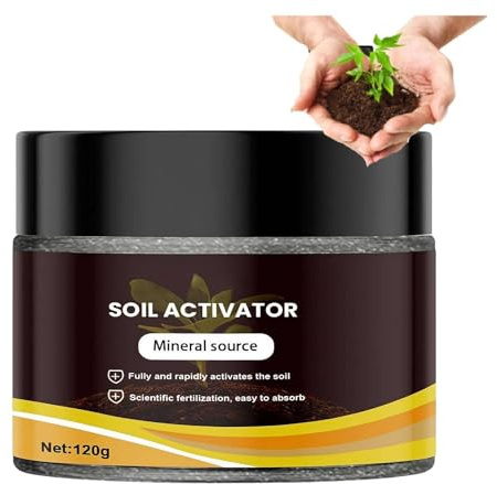 2026 Soil Activator, Organic Soil Conditioner &Bone Meal Fertilizer for Plants Vegetables Flowers Grass,raised Garden Beds,Potting Mix, Promote Germination &Root Growth,Improves Soils Health (120g)