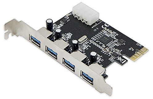 Syba SD-PEX20133 4 Port USB 3.0 PCI-e x 1 Card