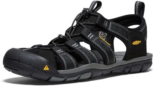 KEEN Men’s Clearwater CNX Sandal, Black (Black /Gargoyle), 6.5 UK