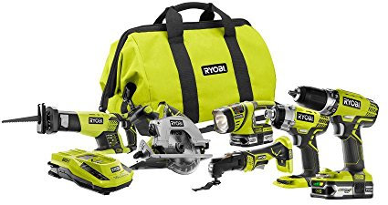 Ryobi 18-Volt ONE+ Lithium-Ion Ultimate Combo Power Tool Kit (6-Tool) - Model: P884 by Ryobi