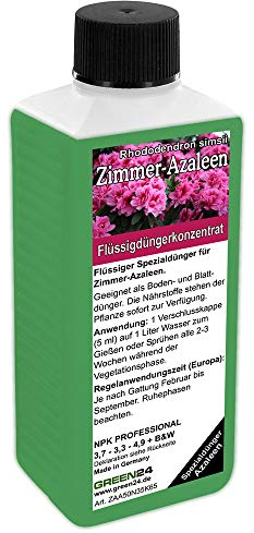 Zimmer-Azaleen Dünger, Premium Flüssigdünger aus der Profi Linie