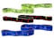 sveltus 10kg / 15kg / 20 kg Elastiband Kombi mit 3 Widerständen Resistance Band