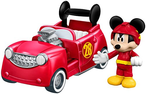 Fisher-Price Disney Mickey et Le Roadster Racers, 2-in-1 Hot doggin' Hot Rod