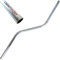 Loops 3’ Cranked ‘SWAN’ Neck TV/Sky/Free-sat Aerial/Satellite Metal Pole/Mast - Stand Off Satellite Wall/Loft/Gutter/Facia