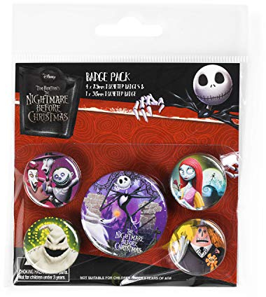 Pyramid International Pack Disney The Nightmare Before Christmas - Chapas Characters