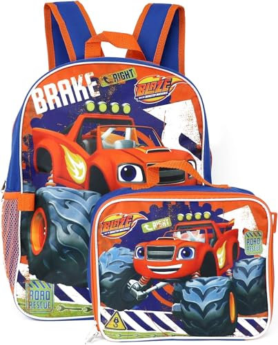 Blaze and the Monster Machines Rucksack mit isolierter Lunchbox