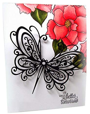 SpirWoRchlan Stanzmaschine Stanzschablone, Scrapbooking Prägeschablonen Stanzformen Schablonen Für Scrapbooking, Fotopapier, Karten, Handwerk Prägen DIY Herstellung Geburtstag Geschenk Cutting Dies