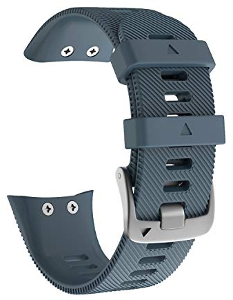 NotoCity Forerunner 45 Sport-Armband aus Silikon für Garmin Forerunner 45 Smartwatch (Schiefer, S)