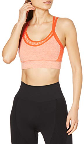 ASICS Women's Sports Bra, orange, M