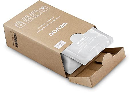 Wevac 15x25cm 200 Count Food Vacuum Sealer Bags Keeper, PreCut Pint, Ideal for Food Saver, BPA Free, Commercial Grade, Great for Storage, Space Saver, Meal prep and Sous Vide Cooking