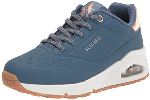 Skechers UNO-Shimmer Away 155196-NVY, Womens Sneakers, Navy, 36 EU
