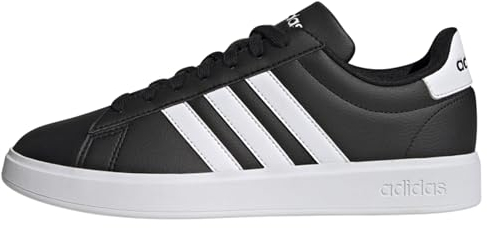 adidas Men's Grand Court 2.0 Sneaker, Core Black Ftwr White Core Black, 8 UK