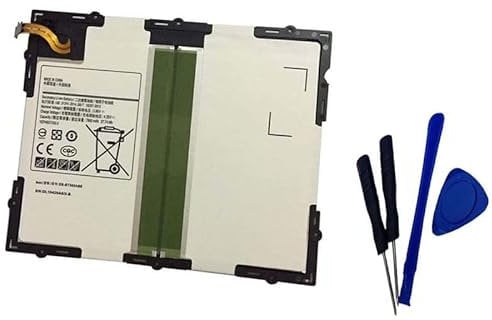Howtopfor Replacement Battery EB-BT585ABE EB-BT585ABA Compatible with Tab A 10.1 SM-P580 SM-P580N SM-P585 SM-T580 SM-T585 Series GH43-04628A with Installation Tools