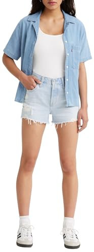 Levi's 501 Original Shorts Short en denim Femme, Promise Me, 27W
