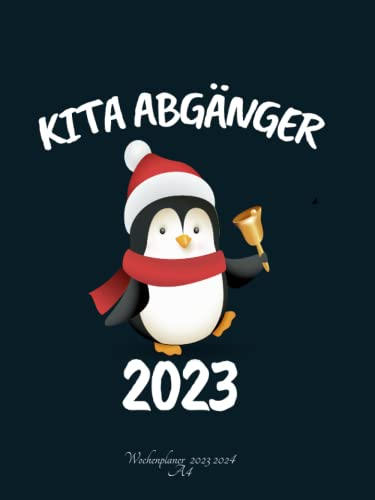 Kita Abgänger 2023 - Wochenplaner 2023-2024 A4: kalender 2023-2024, 1 woche 2 seiten I kalenderbuch kalender 2023-2024 a4 wochenplaner Size groß A4 I 2023 2024 jahreskalender buch