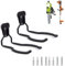 HiNADA Garagen Wandhaken,Garten Elektrowerkzeug Kleiderbügel，Schwerlast Rasentrimmer Aufhänger Perfect for Garage Tool Organizers and Storage (2PCS)