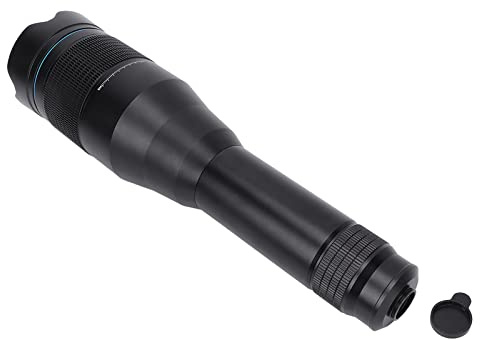 Teleobiettivo per Fotocamera del Telefono, APL‑JS60XJJ09 Obiettivo Zoom Esterno 60x Tutto in Metallo con Treppiede per la Maggior Parte degli Smartphone