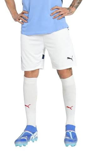 PUMA Herren Manchester City Fußball Shorts 2024/25 - Weiß - Größe: XXL