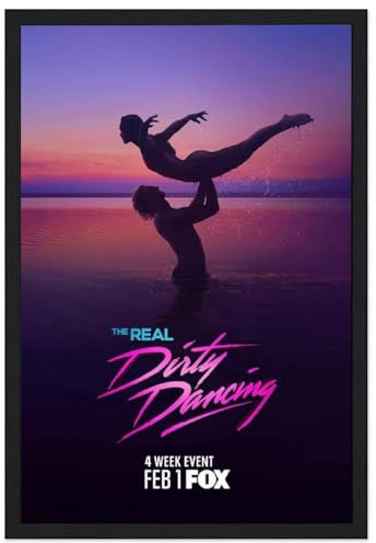 ceok Dirty Dancing 2022 Filmposter Wandkunst Dekor Druck Bild Gemälde für Wohnzimmer Schlafzimmer Dekoration 20 x 30 cm Stil