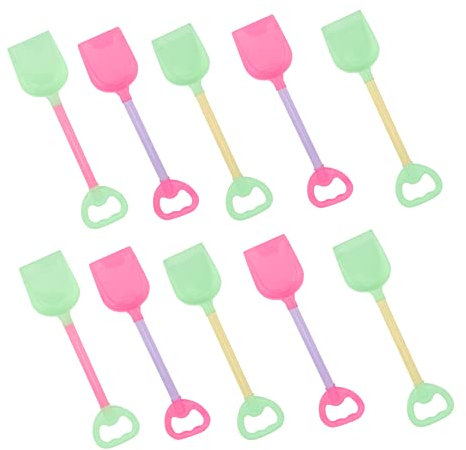 SAFIGLE 10st Strandschaufel Für Kinder Spielen Sandschaufel Spielzeug Sandschaufel-Spielzeug Spielzeug Für Sandbaggerschaufeln Kleine Handschaufel Plastik Kinderschaufel Mit Sand Spielen