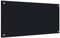 AUVYI Crédence de cuisine en verre trempé - 80 x 40 cm - Noir - Protection anti-éclaboussures en verre pour cuisinière - Protection contre les éclaboussures - Protection contre les éclaboussures -
