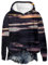 YCBMINGCAN Damen Co Quality Est 1692 Bedrucktes Langarm-Sweatshirt mit Kapuze Pullover in Kastenform (Black, XL)