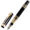 Wood Grain Fountain Pens with Extra-Fine Nib Ballpoint Pen Smooth-Writing Office Supplies for Journaling Gifts