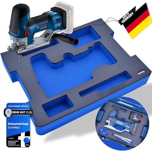 SCHWÄBLE® Schaumeinlage Schaumstoffeinlage für Bosch Akku-Stichsäge GST18V-155S