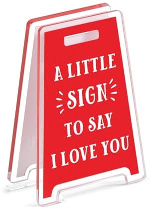 I Love You Sign Gifts for Boyfriend Girlfriend Anniversary Decoration Gifts for Couples Wife Husband Birthday Gift Idea Valentines Gifts for Her Him Christmas Stocking Stuffers for Women Men